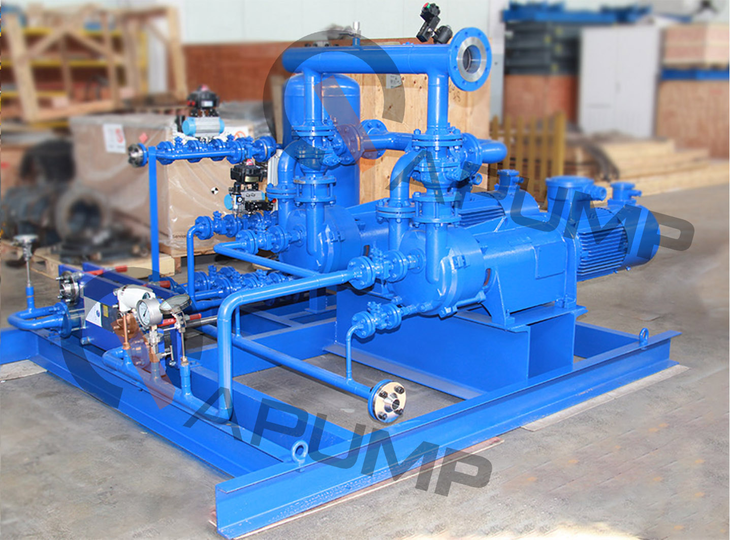 LR1C400液環(huán)真空機組項目